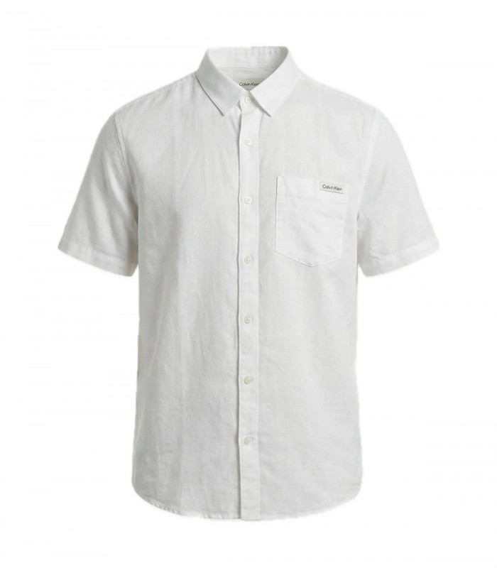 Camicia misto lino Uomo Calvin Klein