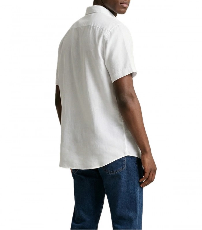Camicia misto lino Uomo Calvin Klein