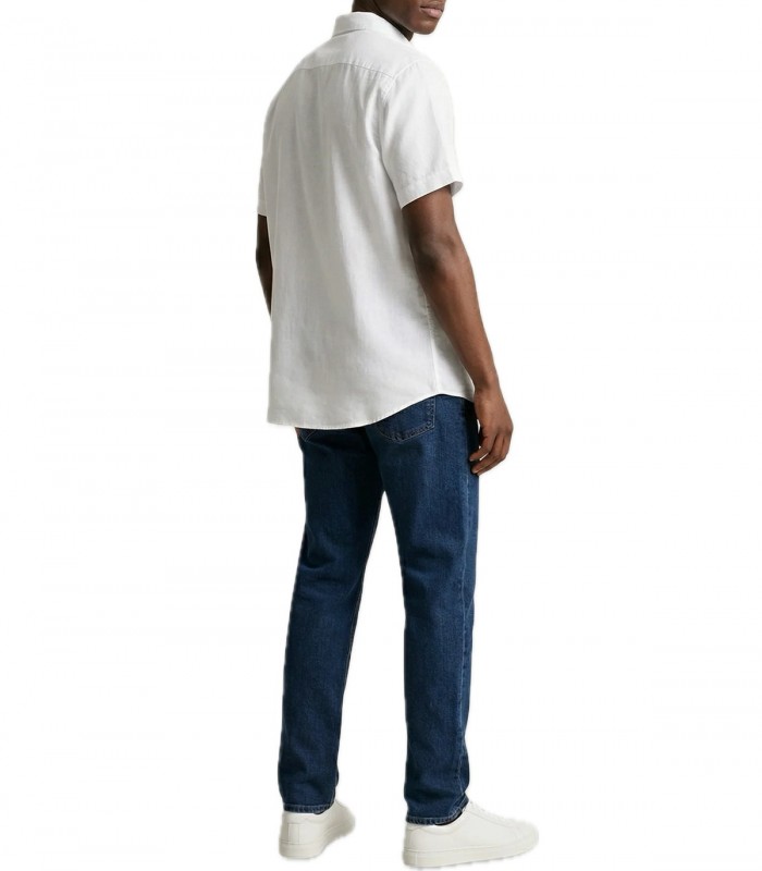 Camicia misto lino Uomo Calvin Klein