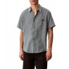 Camicia misto lino Uomo Calvin Klein