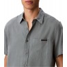 Camicia misto lino Uomo Calvin Klein