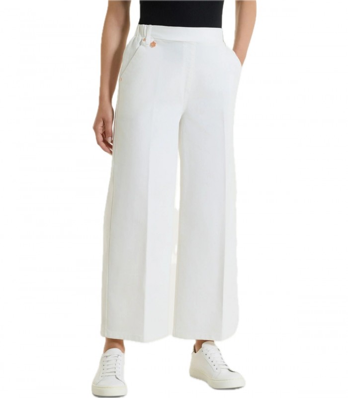 Jeans ampio alla caviglia in Light Denim Donna Ragno