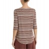 Maglia a righe collo a barca Donna Ragno