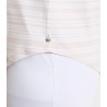 Maglia righe scollo V Donna Ragno