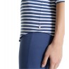 Maglia a righe scollo a V Donna Ragno