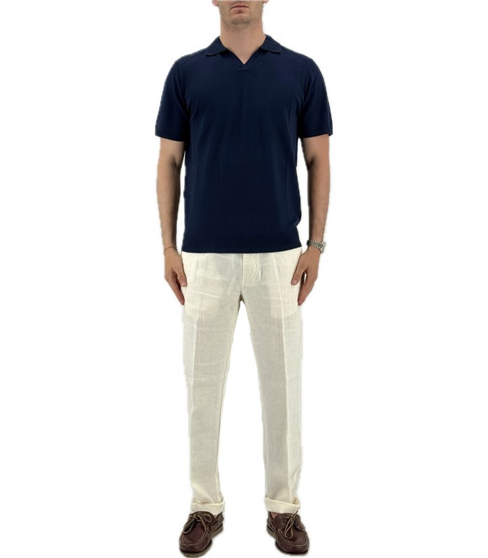 Pantaloni in lino Uomo Manifattura Borghese