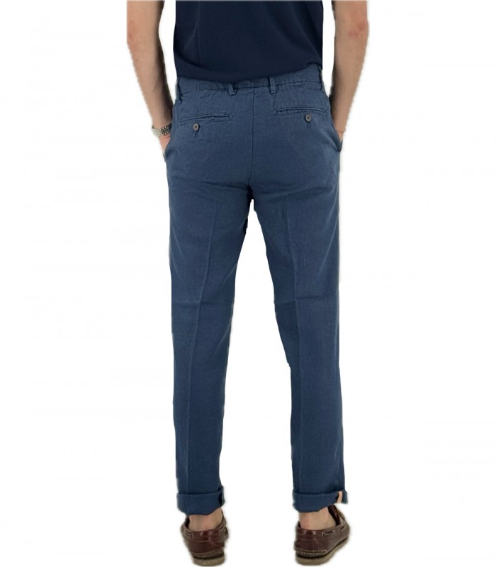 Pantaloni in lino Uomo Manifattura Borghese