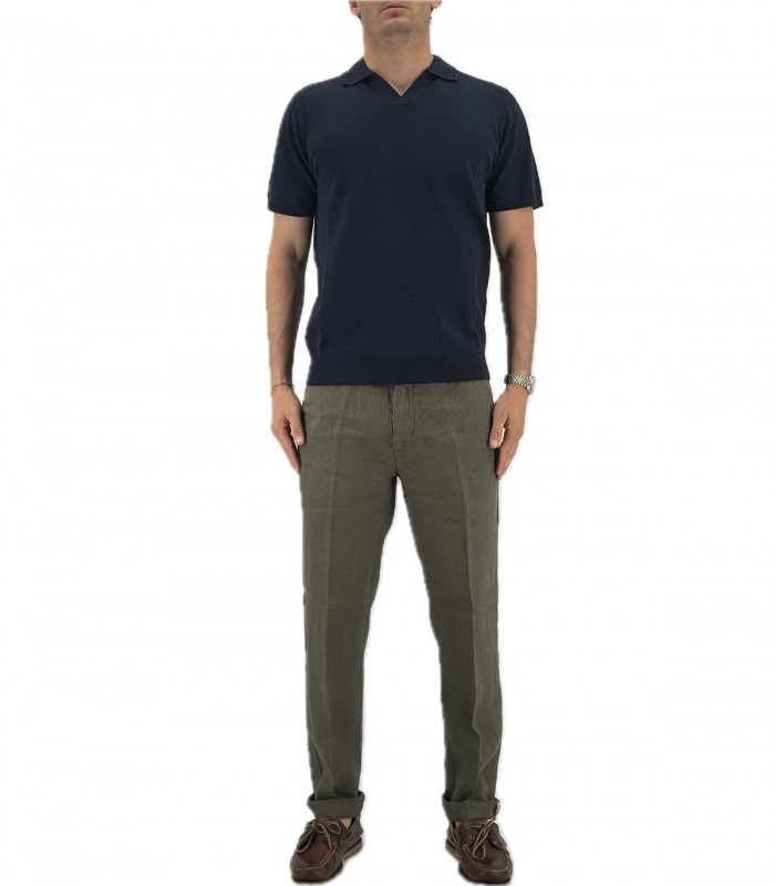 Pantaloni in lino Uomo Manifattura Borghese