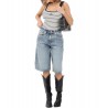 Bermuda in denim Donna Calvin Klein