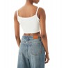 Top corto a coste Donna Calvin Klein