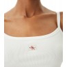 Top corto a coste Donna Calvin Klein