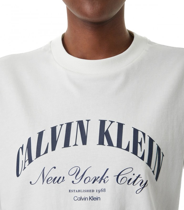 T-shirt Crop Donna Calvin Klein