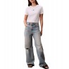 T-shirt crop Donna Calvin Klein