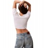 T-shirt crop Donna Calvin Klein