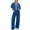 Camicia crop relaxed fit in chambray Donna Tommy Jeans