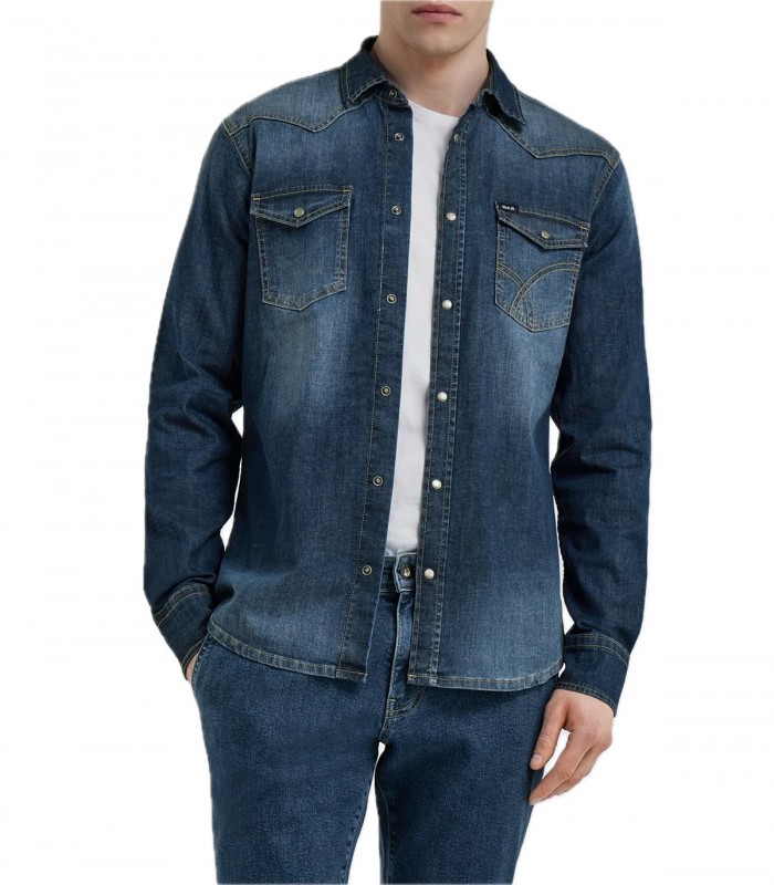 Camicia in jeans Gas kant