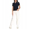 Pantaloni dritti in gabardina stretch Donna Emme Marella Hobby