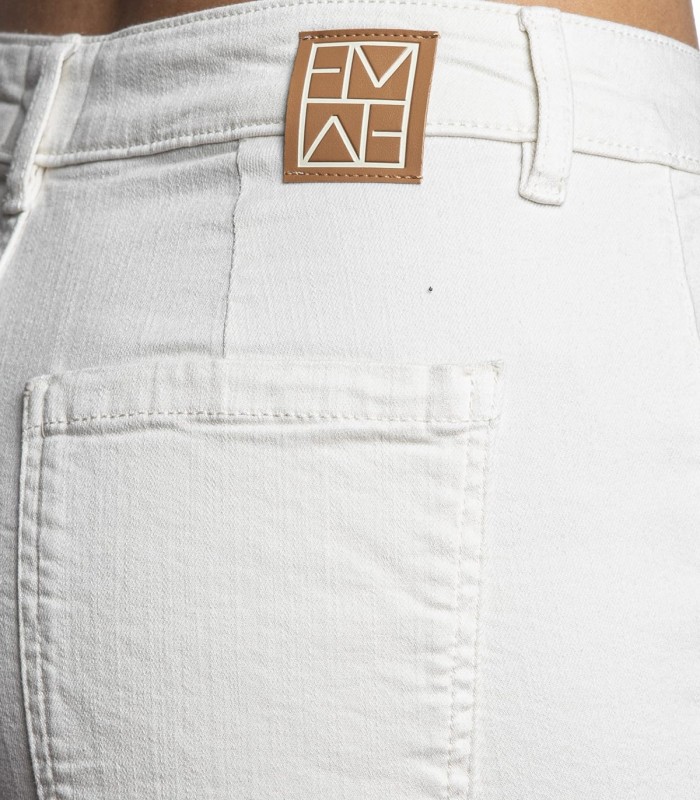 Pantaloni dritti in gabardina stretch Donna Emme Marella Hobby