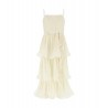 Abito midi in chiffon Donna Guess