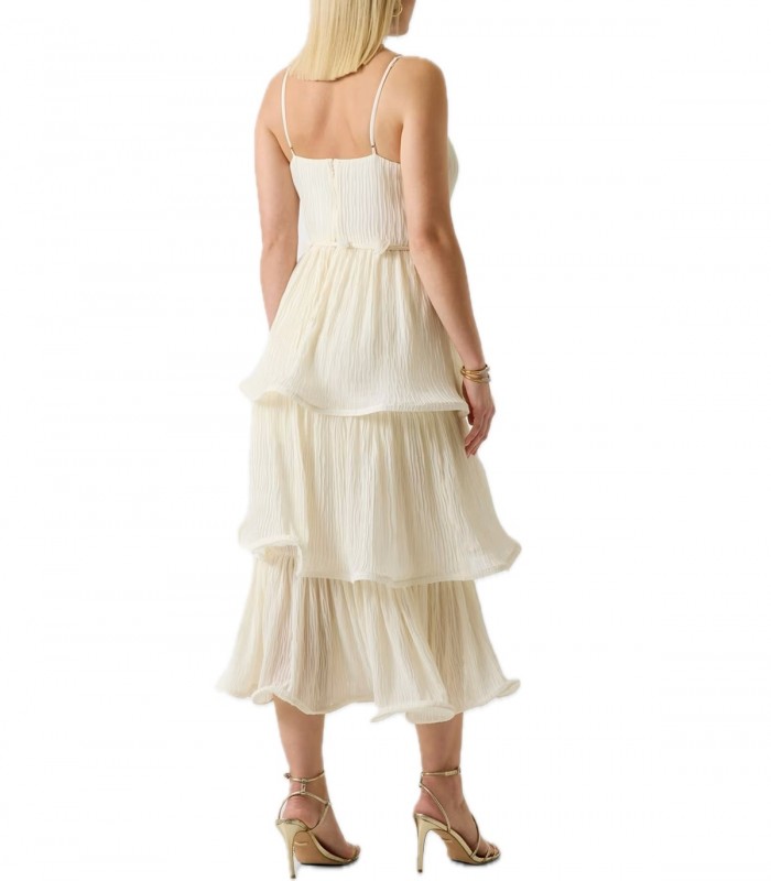 Abito midi in chiffon Donna Guess