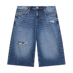 Bermuda baggy in denim Donna Guess