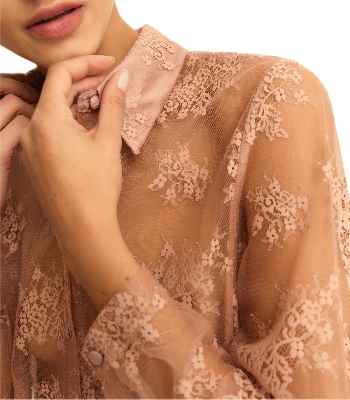 Camicia in pizzo chantilly Donna Emme Marella
