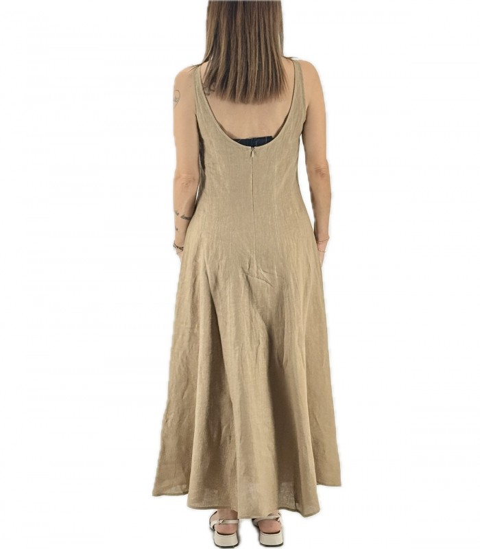Abito midi in lino Donna Emme Marella Cinema