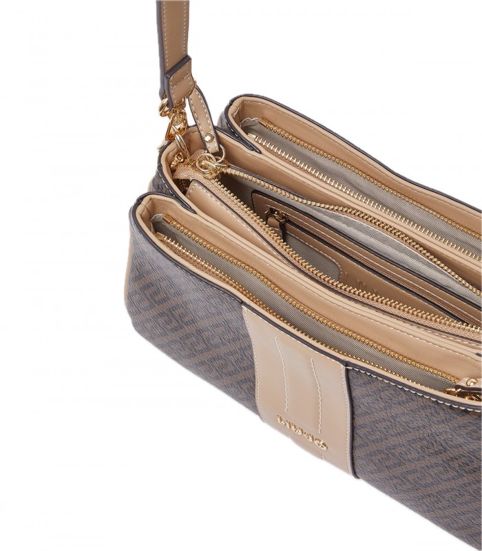 Borsa a spalla piccola monogram Donna Liu Jo