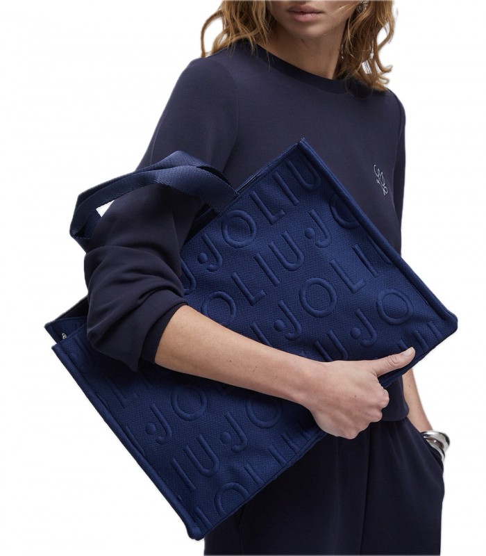 Borsa tote media in maglia Donna Liu Jo