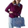 Tote bag grande in denim animalier Donna Liu Jo