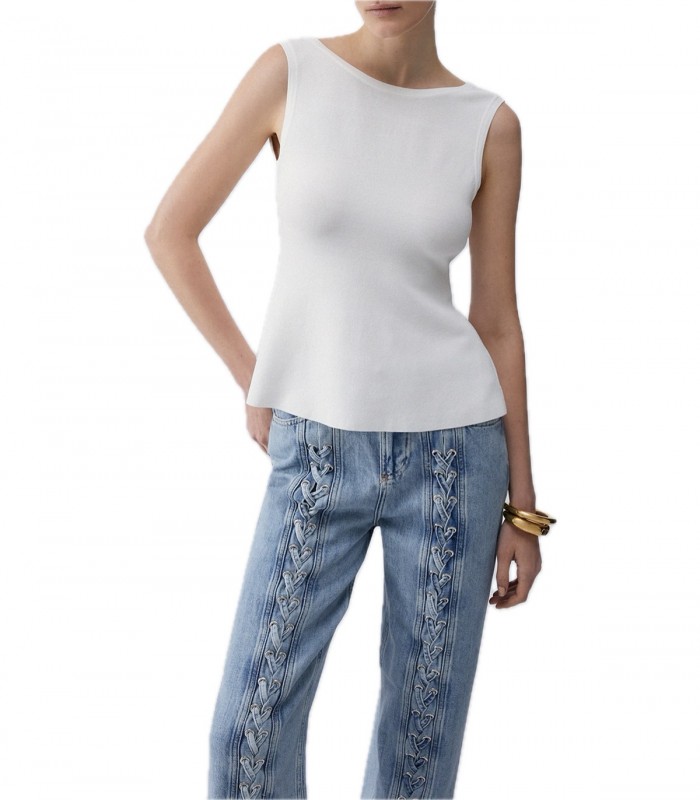 Top con fiocco dietro Donna Liu Jo
