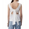 Top con fiocco dietro Donna Liu Jo