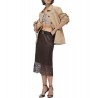 Gonna longuette in raso Donna Liu Jo