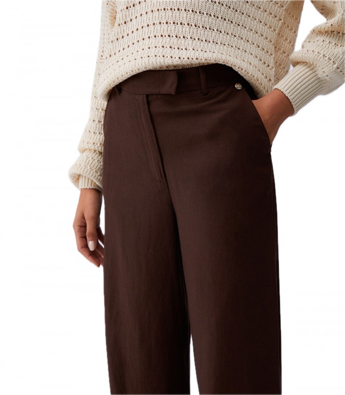 Pantaloni misto lino Donna Liu Jo