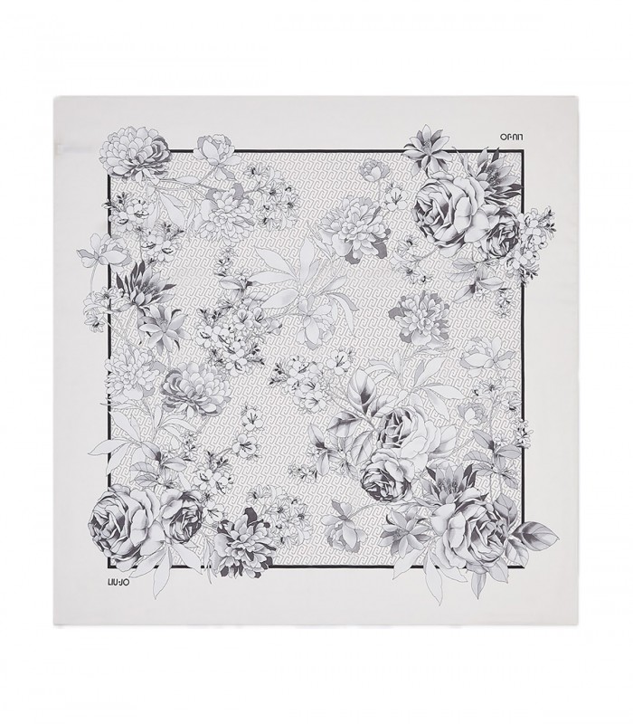 Foulard grande a fiori Donna Liu Jo