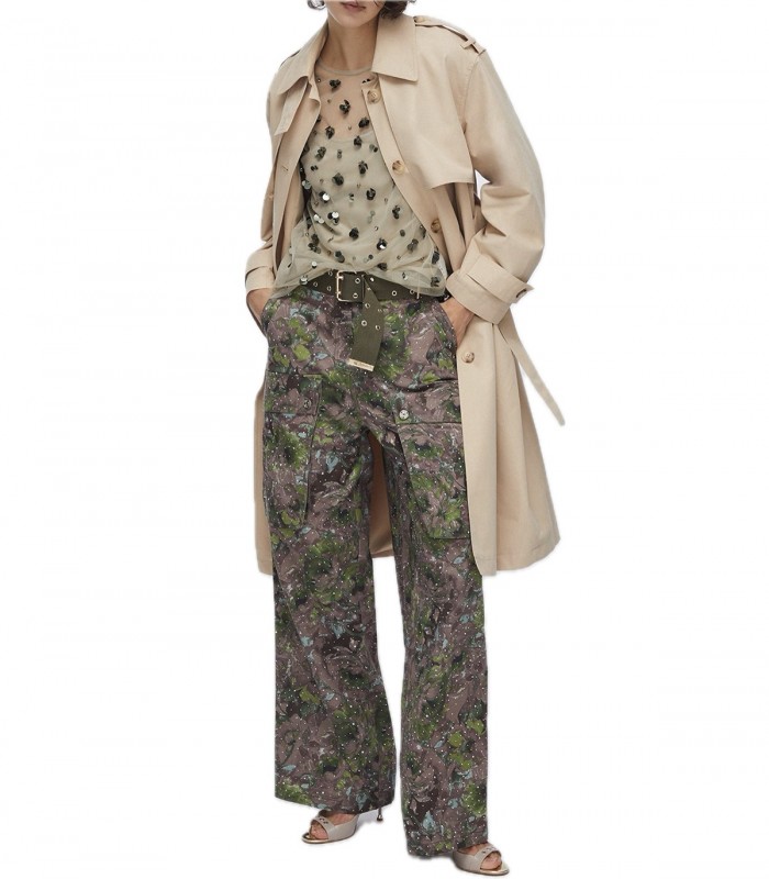Top in tulle ricamato Donna Liu Jo