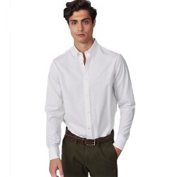 Camicia Uomo Gant Oxford Pinpoint Regular Colori Bianco e Celeste - 303000