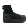 Sneakers Donna Fessura Hi-Line Ankle Colore Nero - HILINEANKLE
