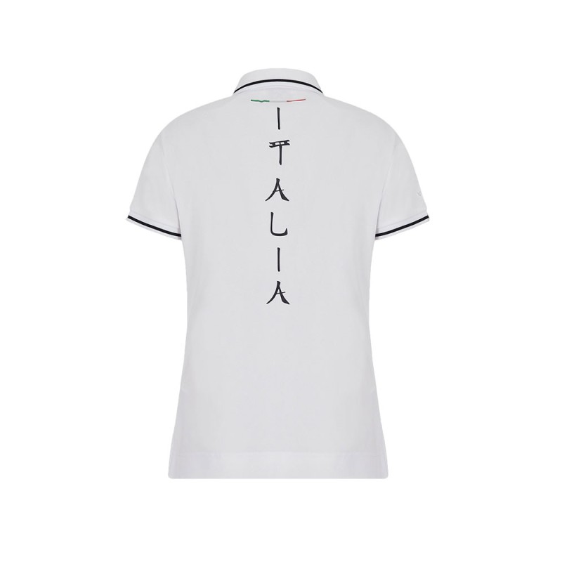 Polo Donna Emporio Armani EA7 Italia Team
