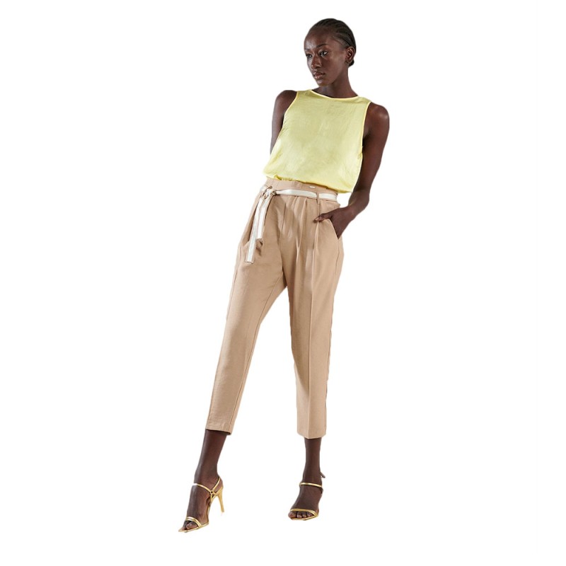 Pantaloni Donna con pince Silvian Heach