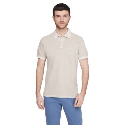 Rugger pique polo shirt