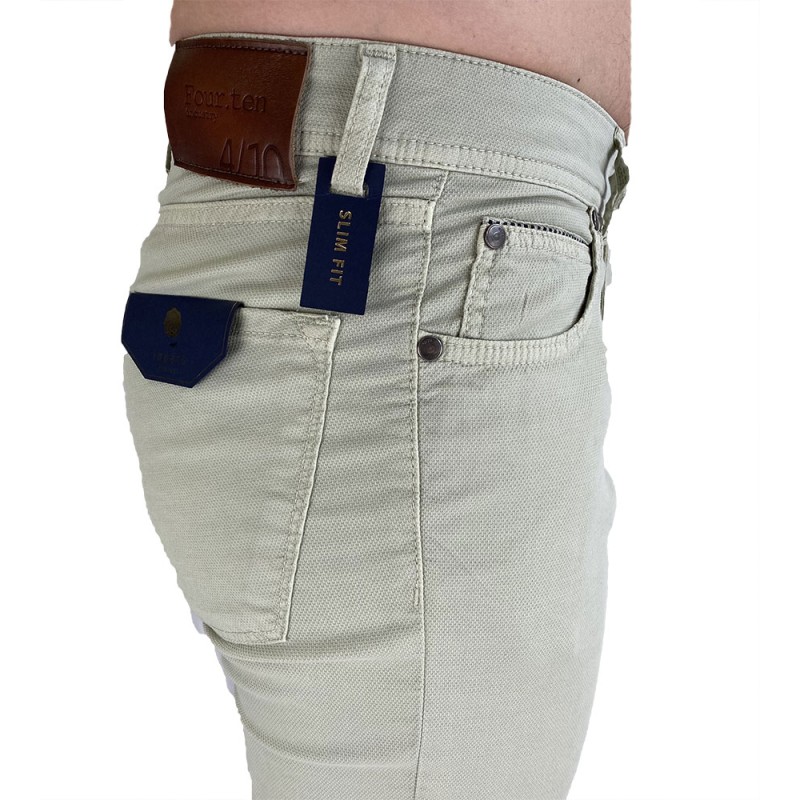 Pantaloni cotone armaturato Uomo Fourten