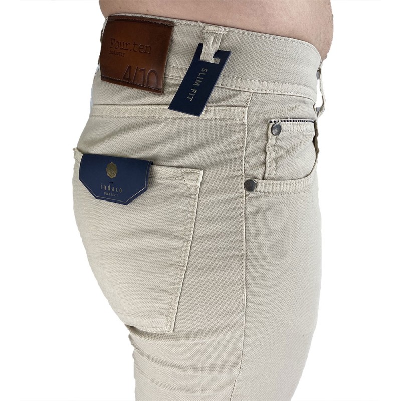 Pantaloni cotone armaturato Uomo Fourten