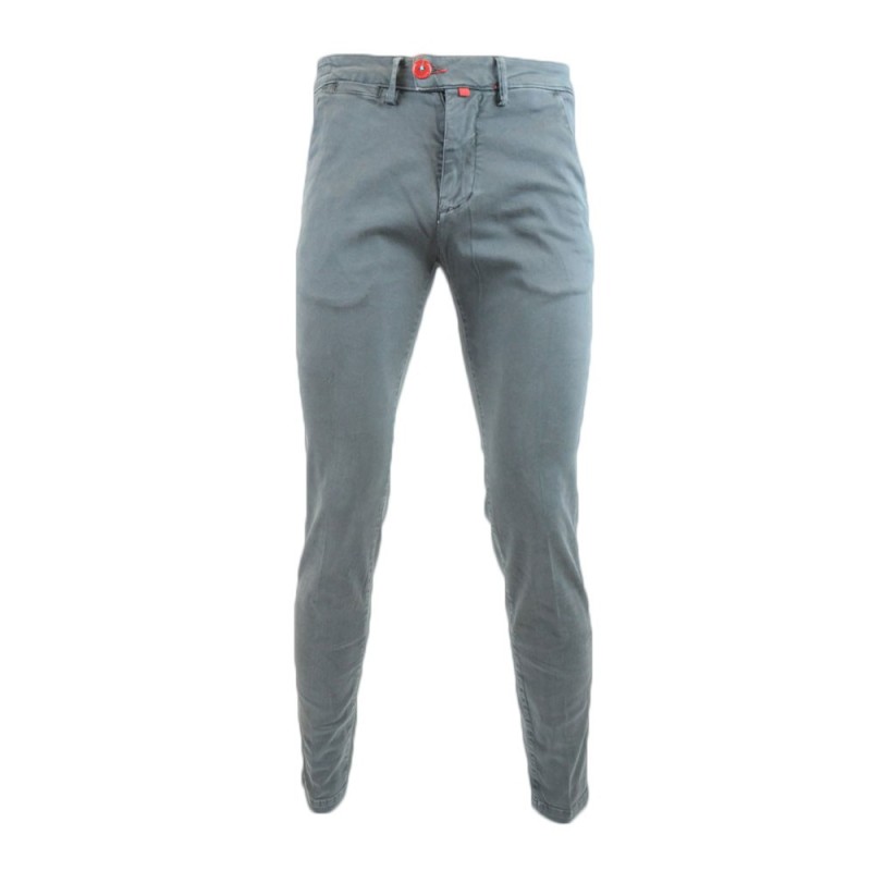 Pantaloni Uomo Baronio Blu - W1780-CHINO