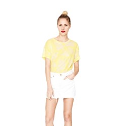 T-Shirt Donna Michelle Pepe Jeans Colore Giallo - PL502849064