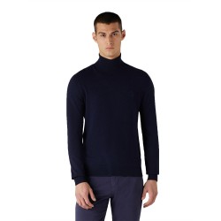 Slim fit high neck pullover
