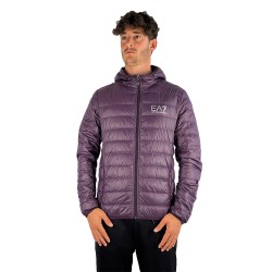 Full zip down jacket with hood