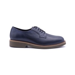 Derby with rubber sole