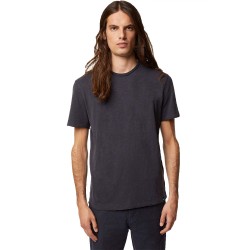Flamed cotton T-shirt